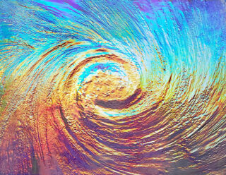 "Spiral Galaxy in Pisces M74" closeup