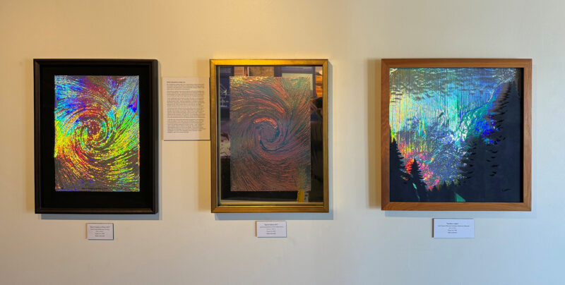 Doug Czor project display at the Very Large Array (VLA) museum